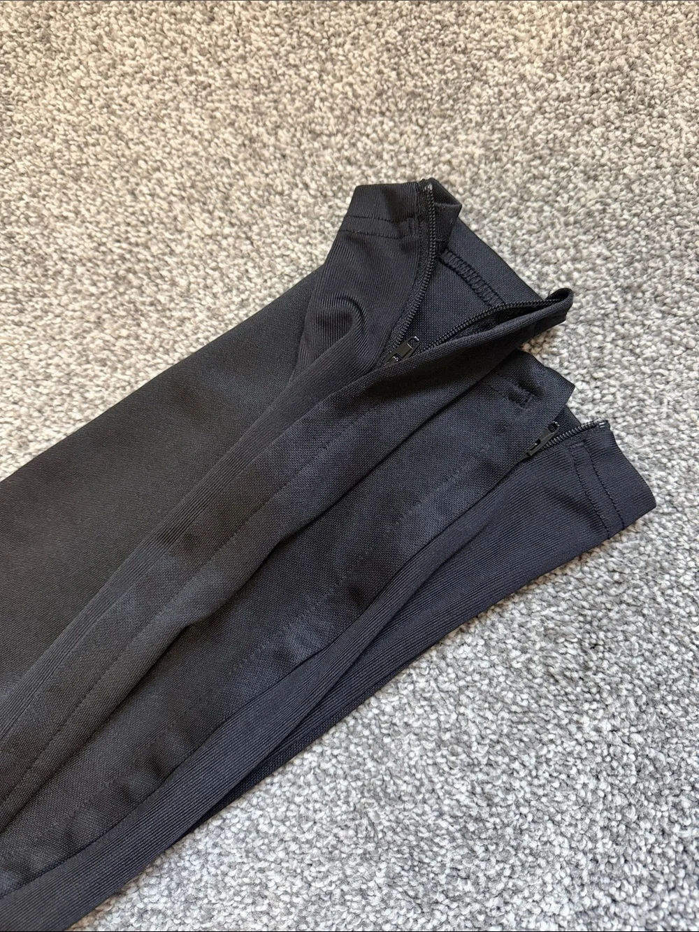 adidas Black Men's Jogger Soccer Sweatpants with Gray Side Stripes